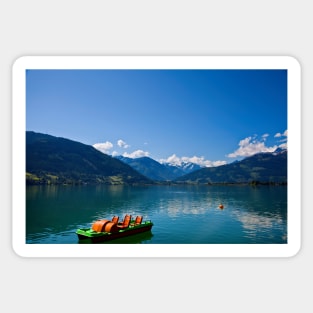 Placid Lake Zell, Austria (2) Sticker